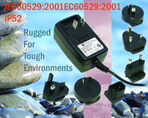 Waterproof and Weatherproof IP 42, IP52, IP67, and IP68 Power Supplies